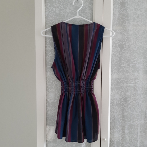 Urban Renewal recycled low neck striped shirt - Picture 5 of 5